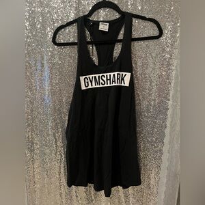 Gymshark Black Sleeveless Swim Cover-Up